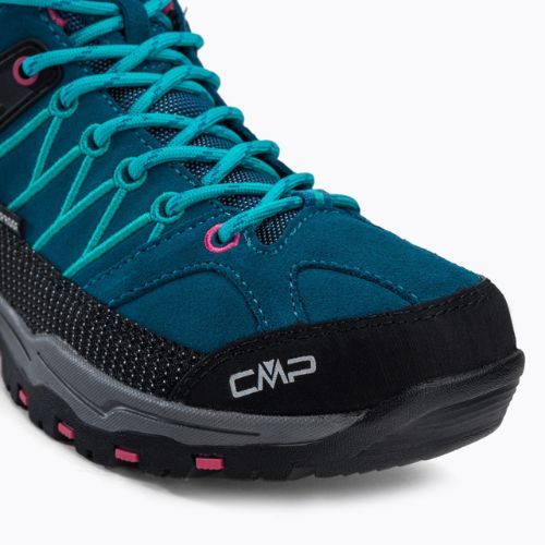 Buty trekkingowe juniorskie CMP Rigel Mid Wp deep lake/baltic