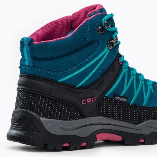 Buty trekkingowe juniorskie CMP Rigel Mid Wp deep lake/baltic
