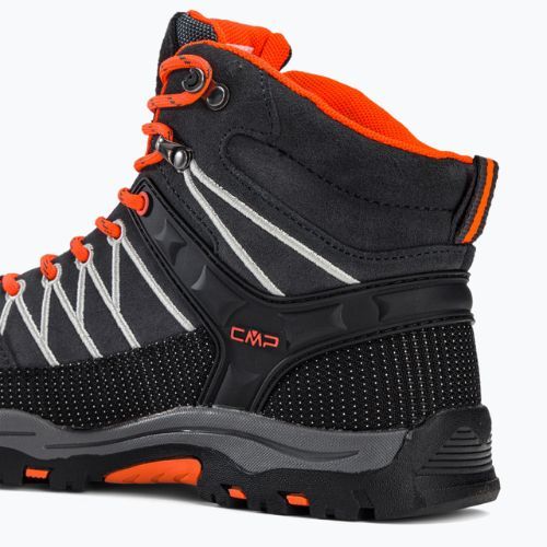 Buty trekkingowe juniorskie CMP Rigel Mid Wp antracite/flash orange