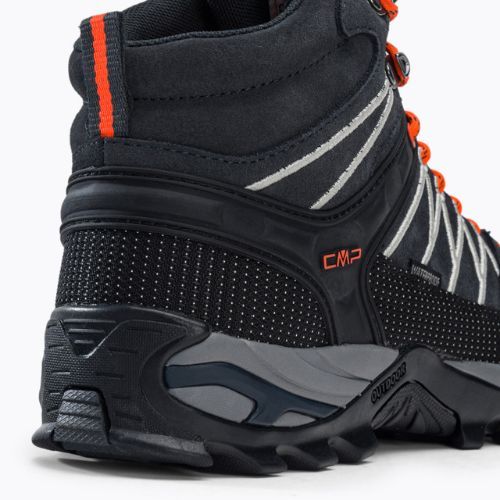 Buty trekkingowe męskie CMP Rigel Mid Wp antracite/flash orange