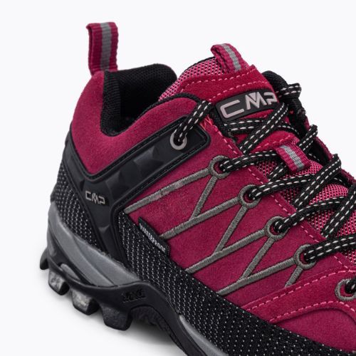Buty trekkingowe damskie CMP Rigel Low Wp sangria/grey