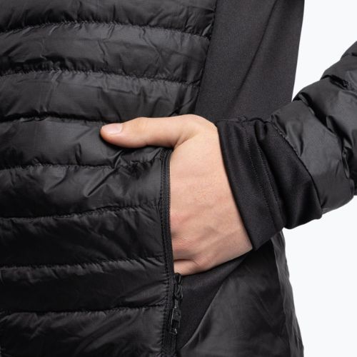 Kurtka hybrydowa męska The North Face AO Insulation Hybrid black/black heather
