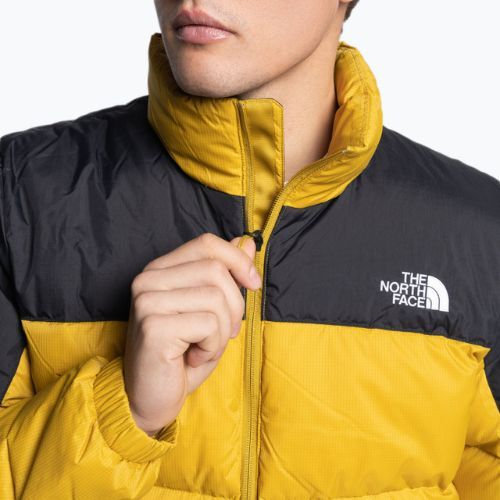 Kurtka puchowa męska The North Face Diablo Down mineral gold/black