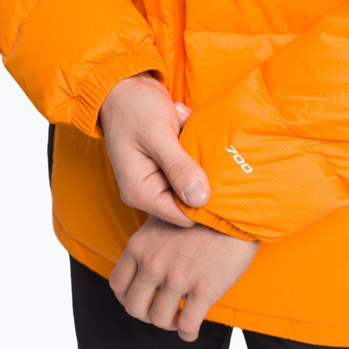 Kurtka puchowa męska The North Face Diablo Down Hoodie cone orange/black