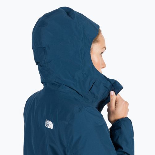 Kurtka zimowa damska The North Face Hikesteller Insulated Parka shady blue/summit navy