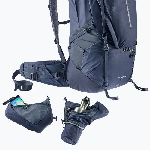 Zestaw plecaków trekkingowych deuter Aircontact X 60 + 15 l ink