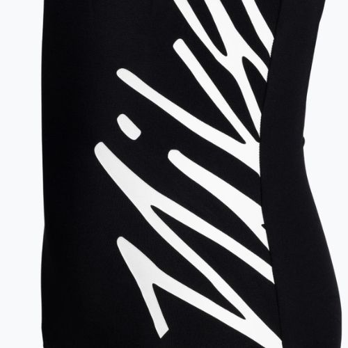 Strój pływacki jednoczęściowy dziecięcy Nike Crossback black
