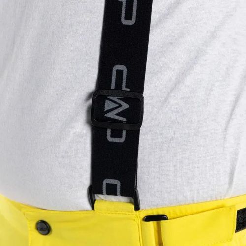 Spodnie narciarskie męskie CMP żółte 3W17397N/R231