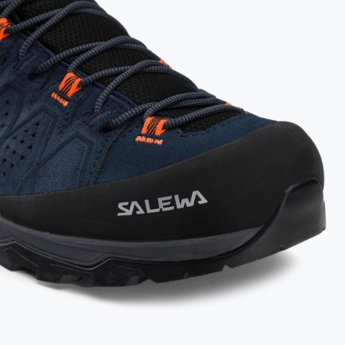 Buty trekkingowe męskie Salewa Alp Trainer 2 Mid GTX dark denim/fluo orange