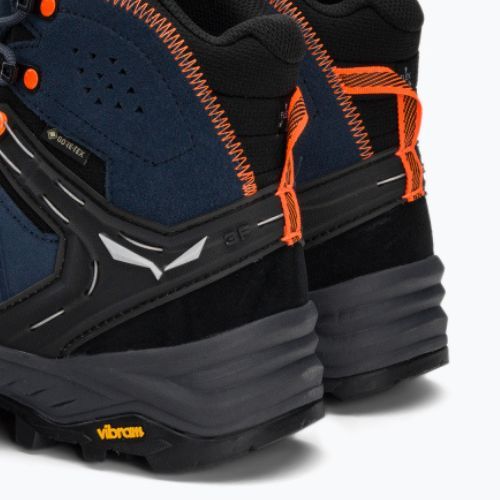 Buty trekkingowe męskie Salewa Alp Trainer 2 Mid GTX dark denim/fluo orange