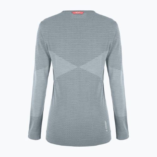 Longsleeve termoaktywny damski Salewa Zebru Med Warm AMR flint stone