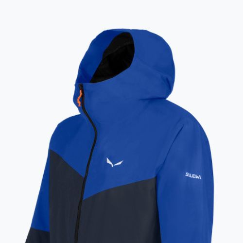 Kurtka przeciwdeszczowa męska Salewa Puez GTX 2L electric/navy blazer
