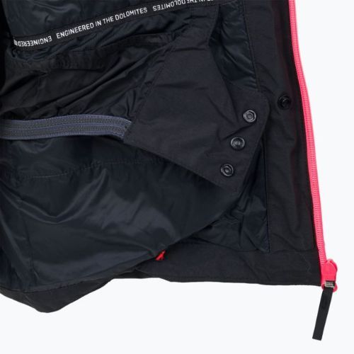 Kurtka narciarska dziecięca Salewa Sella PTX/TWR oatmeal/black out/fluo coral