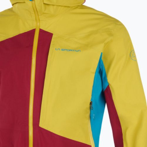 Kurtka przeciwdeszczowa męska La Sportiva Crizzle EVO Shell sangria/moss