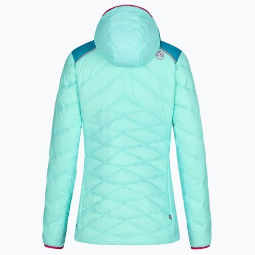 Kurtka puchowa damska La Sportiva Deimos Down turquoise/crystal