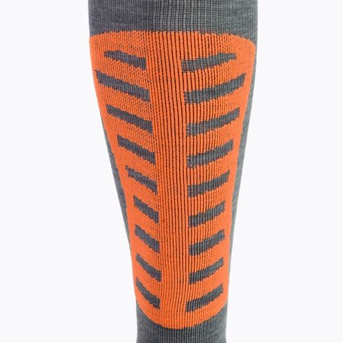 Skarpety męskie Salewa Sella Dryback grey melange/fluo orange