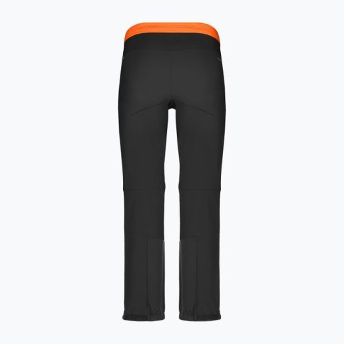 Spodnie softshell męskie Salewa Sella DST Lights black out/fluo orange