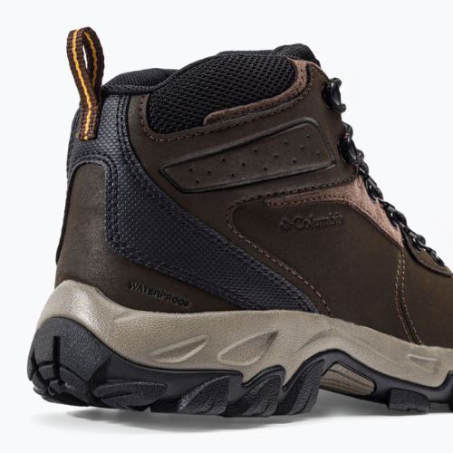 Buty trekkingowe męskie Columbia Newton Ridge Plus II Wp cordovan/squash
