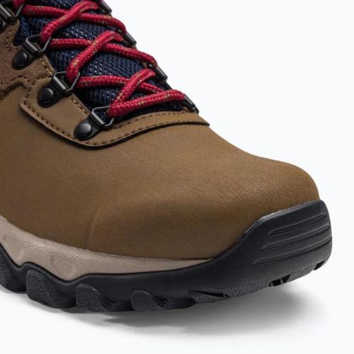 Buty trekkingowe męskie Columbia Newton Ridge Plus II Wp light brown/red velvet