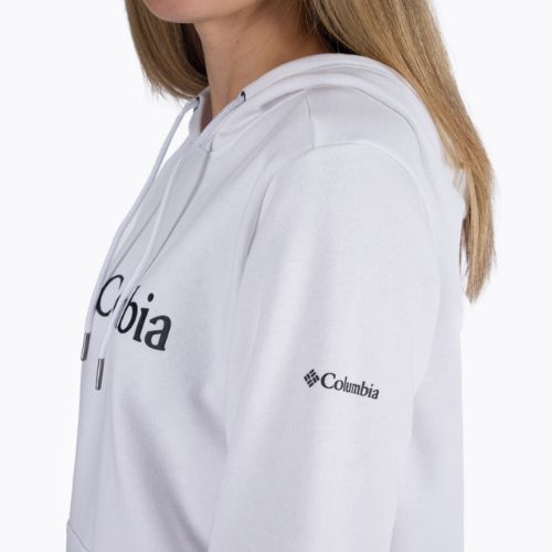 Bluza damska Columbia Logo Hoodie white