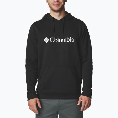 Bluza męska Columbia CSC Basic Logo II Hoodie black/white csc branded logo