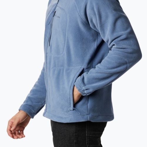 Bluza polarowa męska Columbia Fast Trek II bluestone/collegiate navy