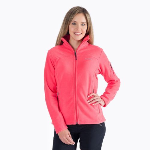 Bluza polarowa damska Columbia Fast Trek II blush pink