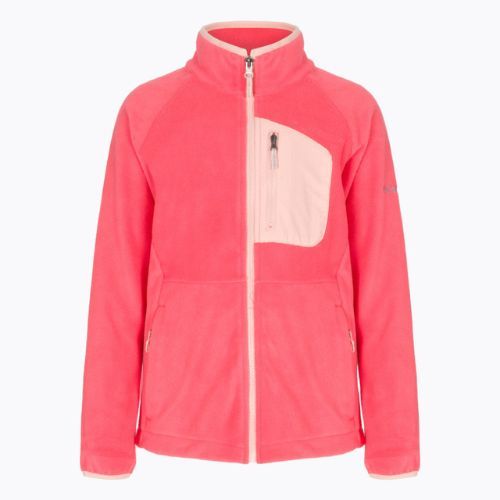 Bluza polarowa dziecięca Columbia Fast Trek III Full Zip blush pink/peach blossom