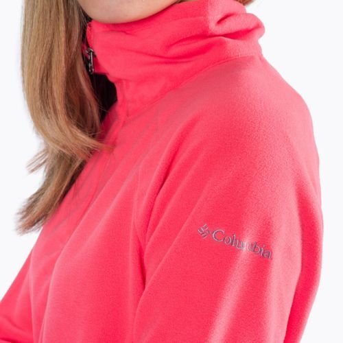 Bluza polarowa damska Columbia Glacial IV 1/2 Zip blush pink