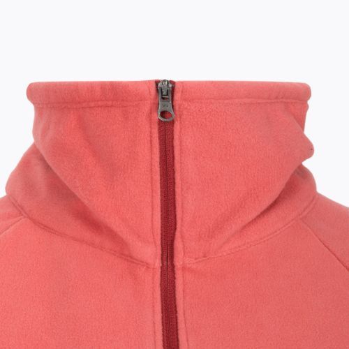 Bluza polarowa damska Columbia Glacial IV 1/2 Zip dark coral