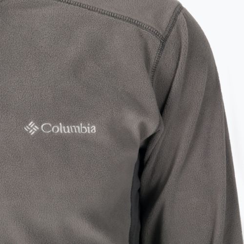 Bluza polarowa męska Columbia Klamath Range II HZ city grey/shark