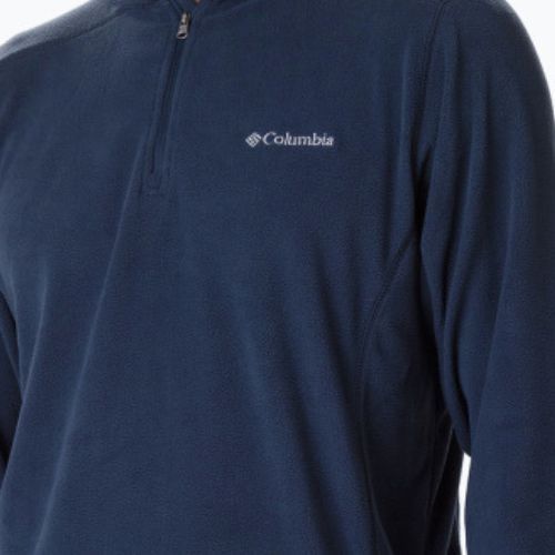 Bluza polarowa męska Columbia Klamath Range II HZ collegiate navy solid