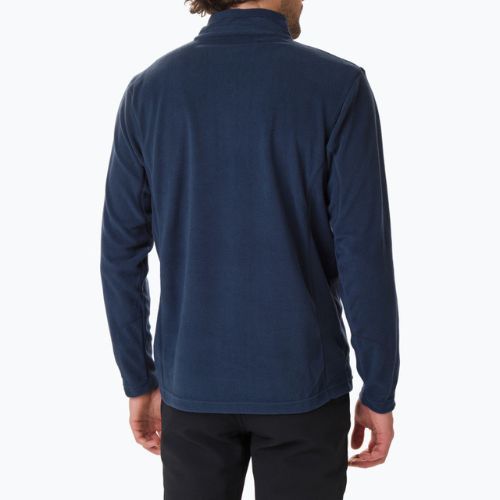 Bluza polarowa męska Columbia Klamath Range II HZ collegiate navy solid