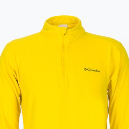 Bluza polarowa męska Columbia Klamath Range II HZ laser lemon