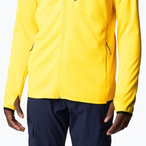 Bluza trekkingowa męska Columbia Park View FZ laser lemon heather