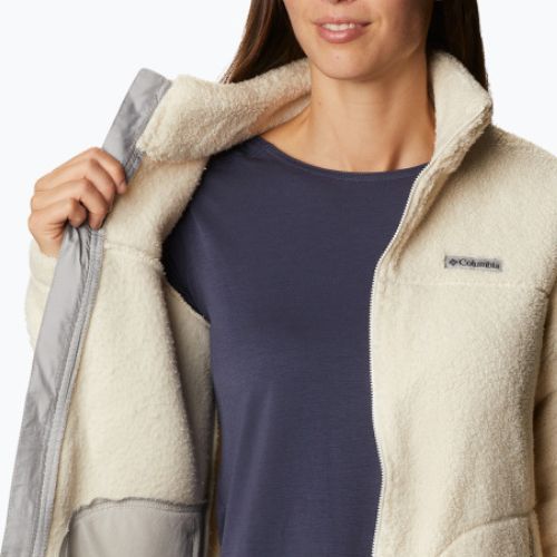 Bluza polarowa damska Columbia West Bend chalk