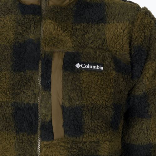 Bluza męska Columbia Winter Pass Print Fleece olive green check