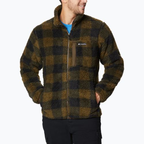 Bluza męska Columbia Winter Pass Print Fleece olive green check