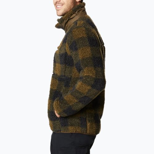 Bluza męska Columbia Winter Pass Print Fleece olive green check