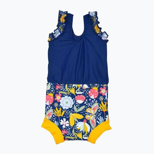 Strój kąpielowy jednoczęściowy dziecięcy z pieluszką Splash About Happy Nappy garden delight