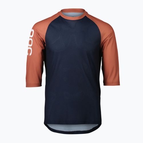 Koszulka rowerowa męska POC MTB Pure 3/4 turmaline navy/himalayan salt