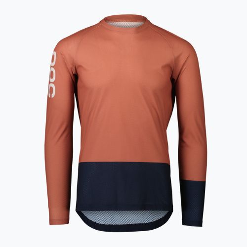 Longsleeve rowerowy męski POC MTB Pure himalayan salt/turmaline navy