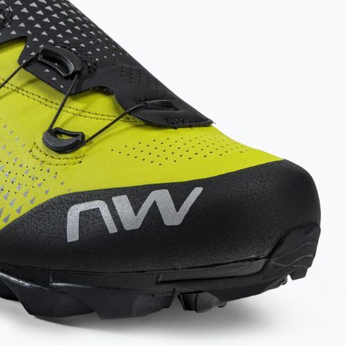 Buty rowerowe MTB męskie Northwave Celsius XC ARC. GTX yellow fluo/black