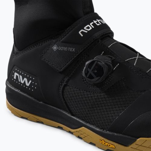 Buty rowerowe MTB męskie Northwave Kingrock Plus GTX black/honey