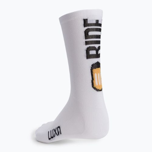 Skarpety Luxa Beer Ride white