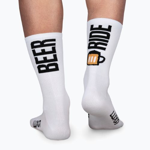 Skarpety Luxa Beer Ride white