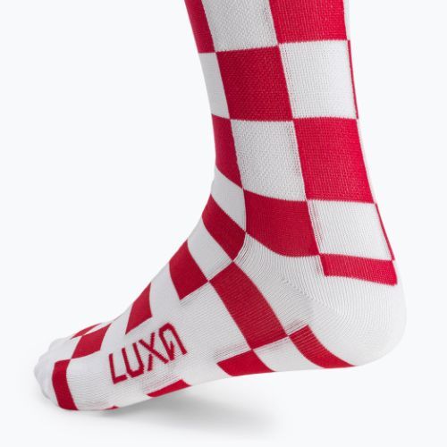 Skarpety Luxa Squares red