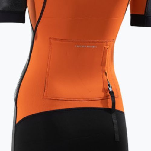 Pianka triathlonowa damska ZONE3 Versa Swimrun 2 mm black/orange/gunmetal