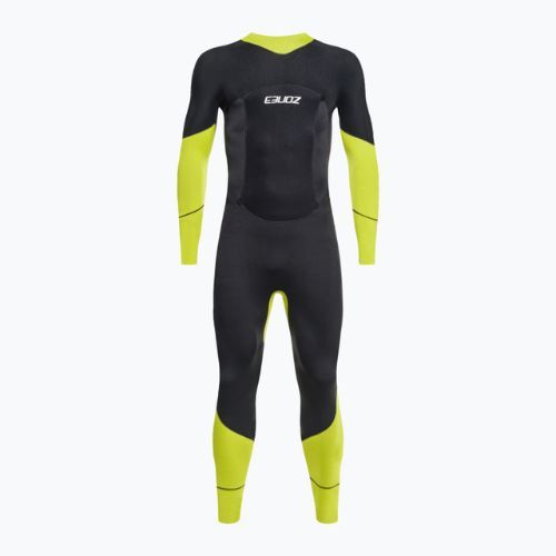 Pianka triathlonowa męska ZONE3 Vision 5 mm black/lime/gunmetal
