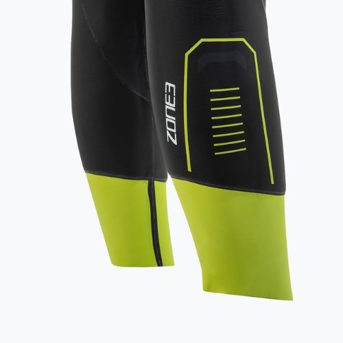 Pianka triathlonowa męska ZONE3 Vision 5 mm black/lime/gunmetal